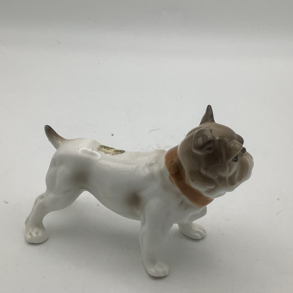 Vintage Bone China Bulldog Figurine - Picture 3 of 9